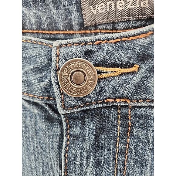 Lane Bryant Venezia Trouser Blue Jeans size 4 Average Bootcut Stretch - Picture 2 of 8